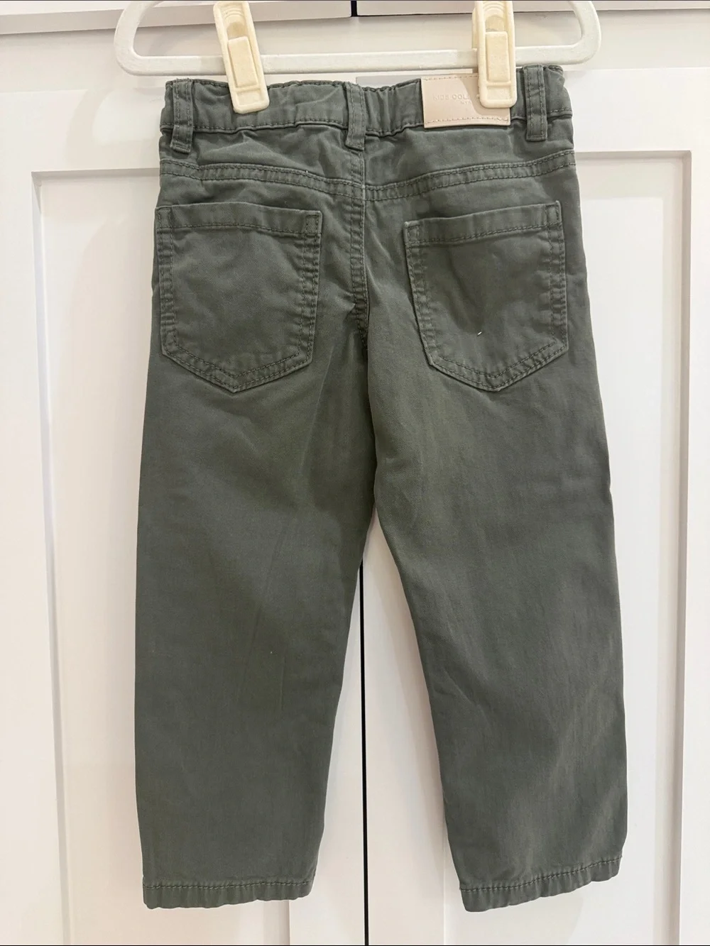 Mayoral Slim Fit Pants in Olive 2T